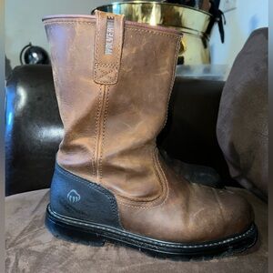 Wolverine Brown Leather Boots